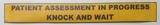 Patient Assessment Sticker / Decal
